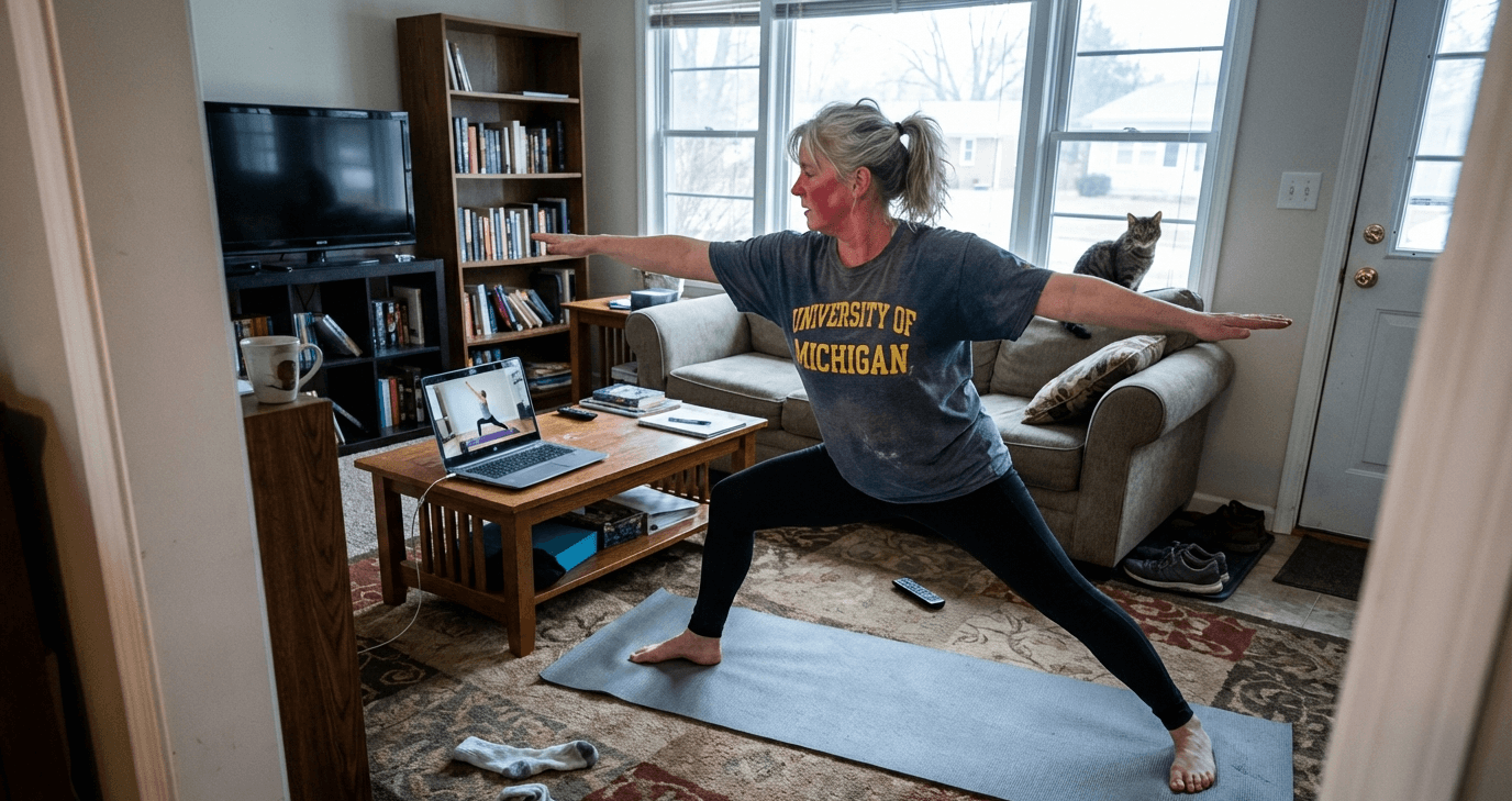 Yoga for Menopause: Poses, Routines, and How Yoga Eases Symptoms